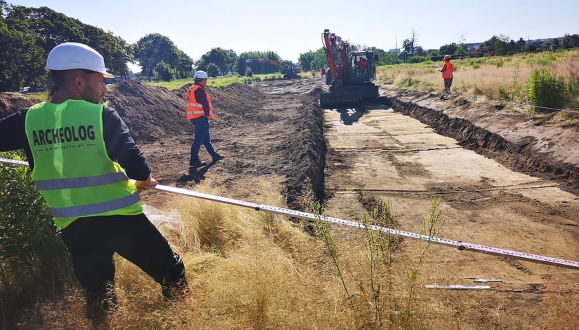 Ruszyła budowa Osi Zachodniej. Na początek prace archeologiczne