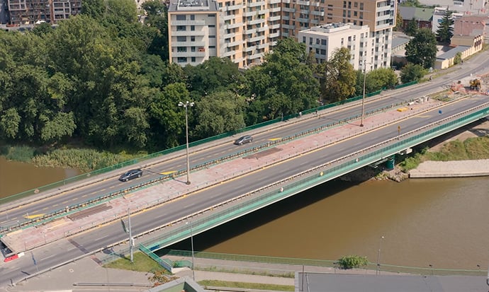 Most Dmowskiego zostanie wzmocniony. Żeby wytrzymał nowe obciążenia