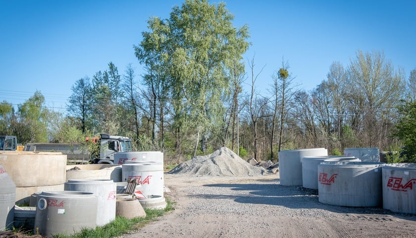 <p>Kłokoczyce, budowa kanalizacji</p>