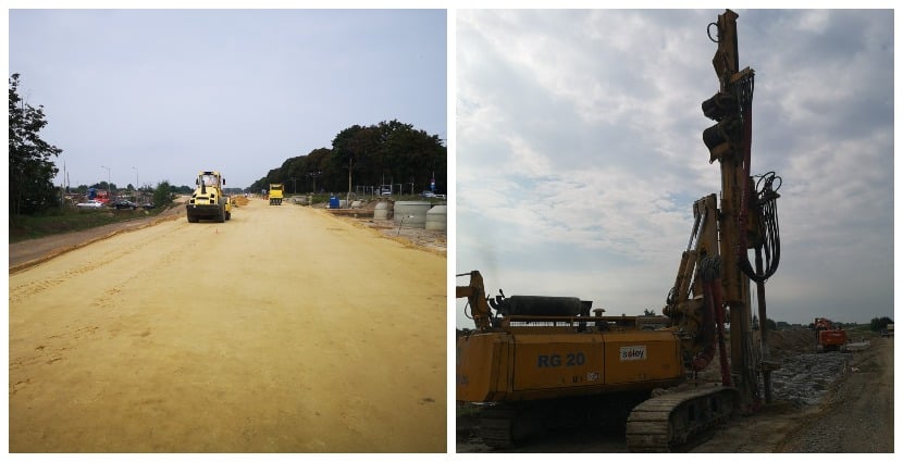 Praca wre na Osi Zachodniej. Ruszyła budowa wiaduktu nad torami