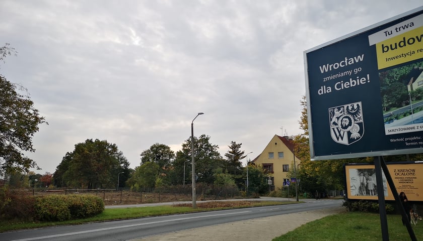 Zmiany dla kierowców na Sępolnie. Trwa budowa Alei Wielkiej Wyspy