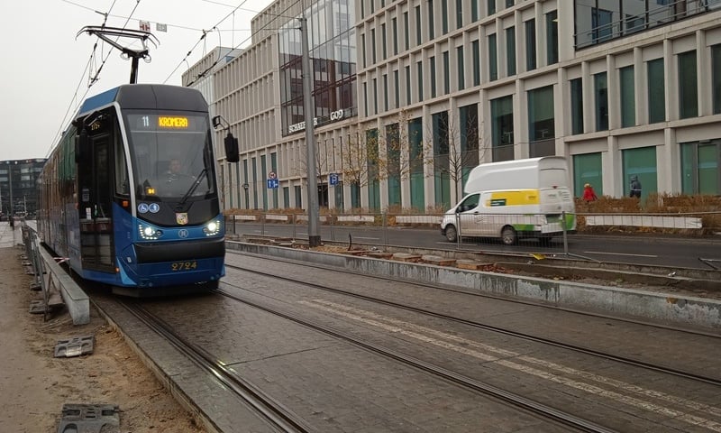 Wkrótce koniec przebudowy przystanków na ul. św. Katarzyny