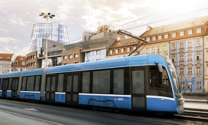 Brak przejazdu: ul. Piłsudskiego-Świdnicka. Wykolejenie tramwaju