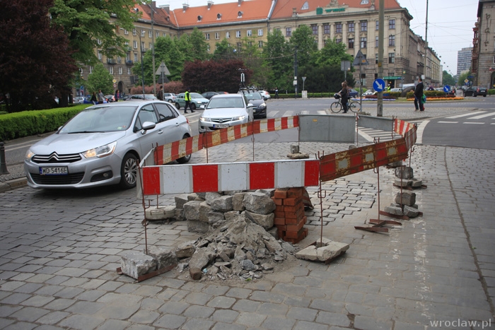 Utrudnienia na ul. Kościuszki