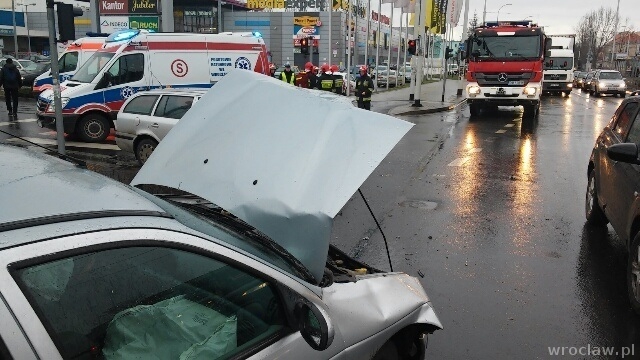 Uwaga! Wypadek na Krakowskiej