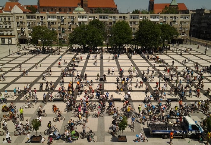 31 lipca - rowerowa Masa Krytyczna