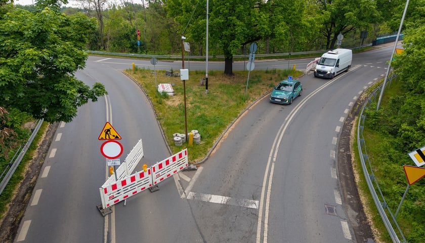 Zmiany na ulicy Gazowej. Zdjęcie z sobotniego poranka (9 maja 2026)