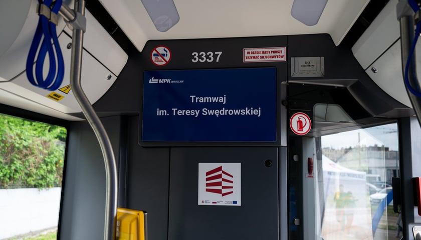 Tramwaj imienia Teresy Swędrowskiej