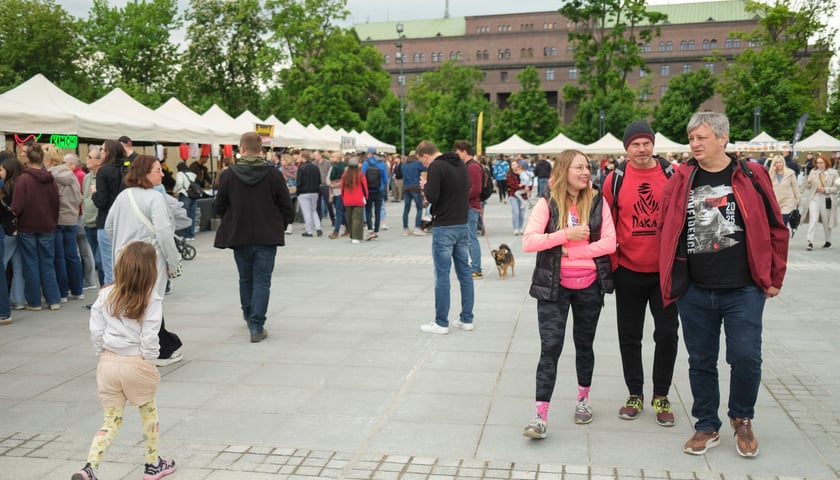 Festiwal Smaczny Targ na Placu Wolności. Zdjęcie z soboty 9 maja