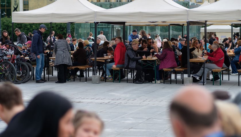 Festiwal Smaczny Targ na Placu Wolności. Zdjęcie z soboty 9 maja