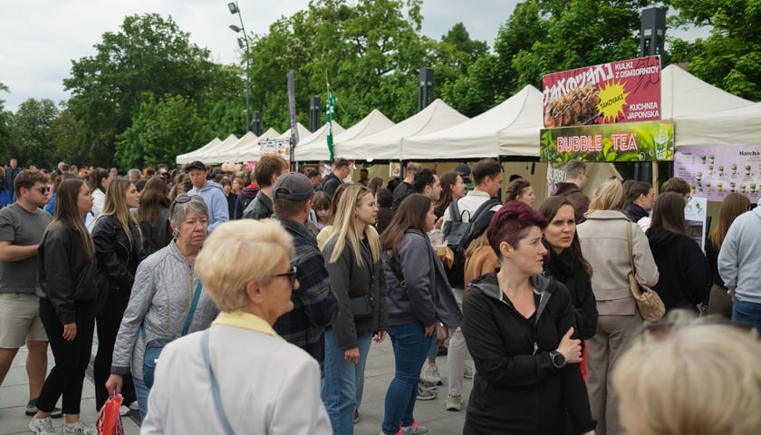 Festiwal Smaczny Targ na Placu Wolności. Zdjęcie z soboty 9 maja