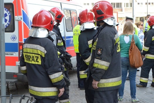 Wznowiono ruch po pożarze na ulicy Stabłowickiej