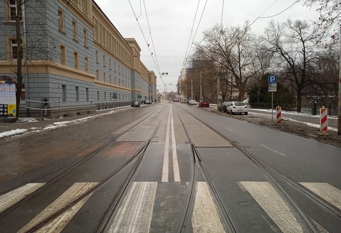 Remont torów w centrum Wrocławia [ZDJĘCIA]