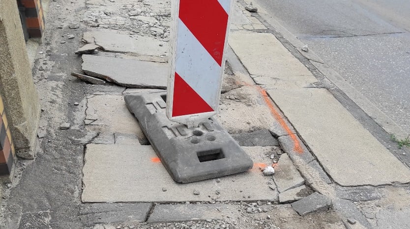 Utrudnienia na moście Osobowickim