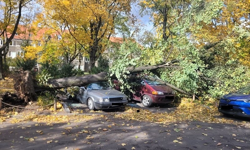 Ponad 2 tys. interwencji strażaków na Dolnym Śląsku. Gdzie są utrudnienia