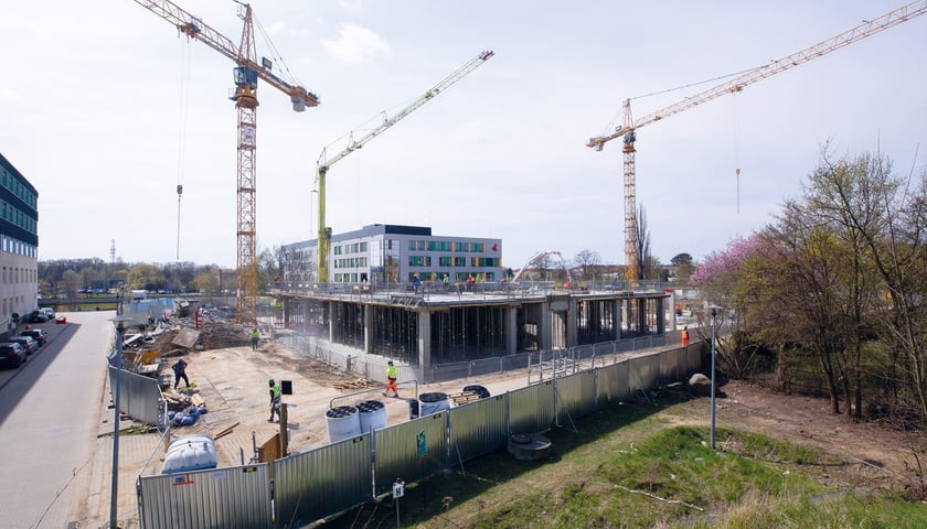 Budowa centrum pediatrycznego przy ul. Borowskiej