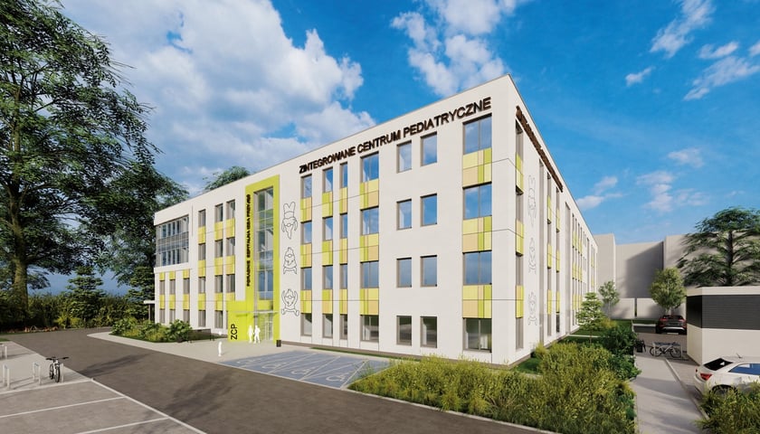 Wizualizacja centrum pediatrycznego