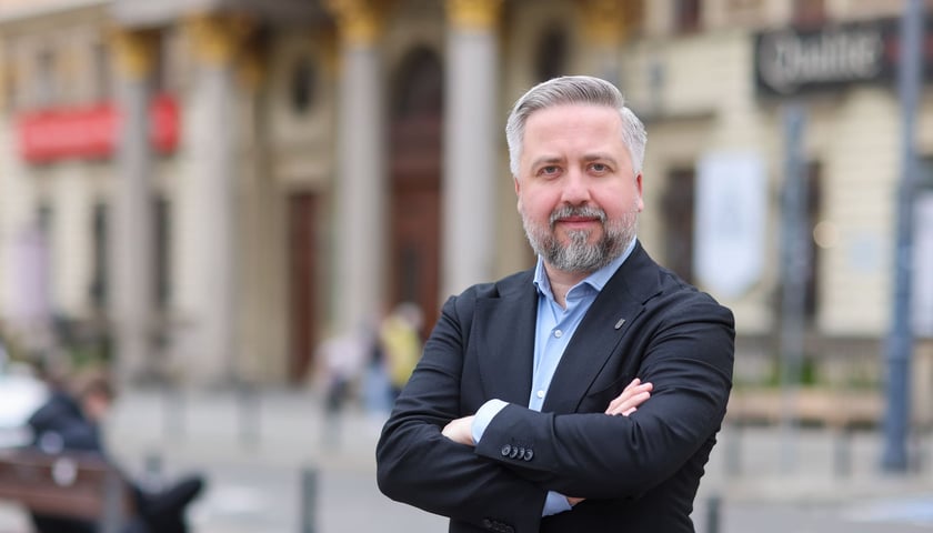 Radosław Michalski, dyrektor Departamentu Marski Miasta w Urzędzie Miejskim Wrocławia