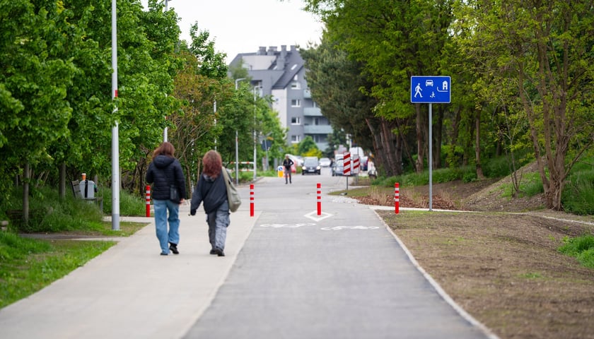 Przebudowana ulica Trawowa