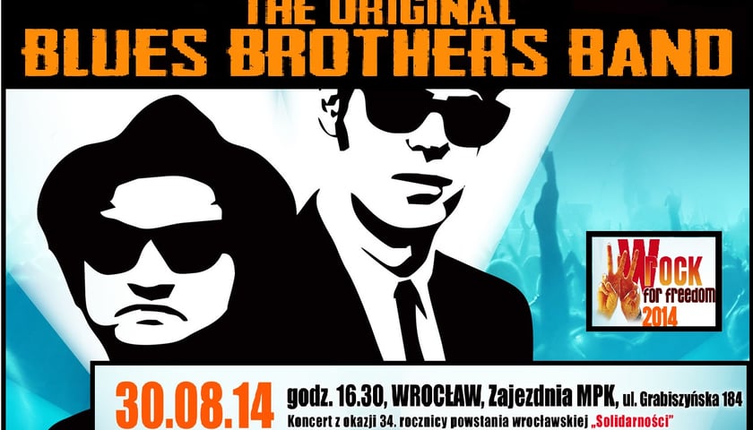 [KONKURS ZAKOŃCZONY] Podwójne wejściówki na koncert Blues Brothers Band