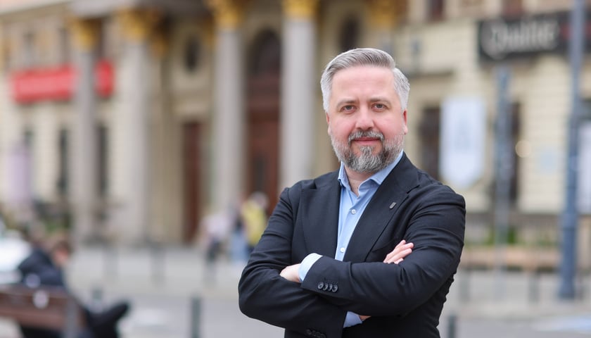 Radosław Michalski, dyrektor Departamentu Marski Miasta w Urzędzie Miejskim Wrocławia