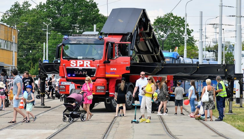 Dzień Otwarty MPK w 2022 roku na zajezdni Borek