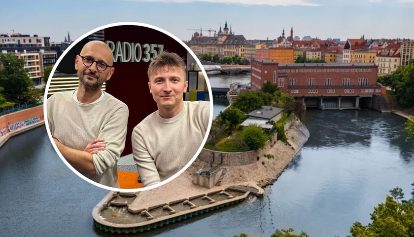Panorama Wrocławia, Elektrownia Wrocław I na Odrze przy ul. Nowy Świat. Marcin Łukawski i Mateusz Fusiarz to oni poprowadzą Listę Piosenek 357 z Wrocławia