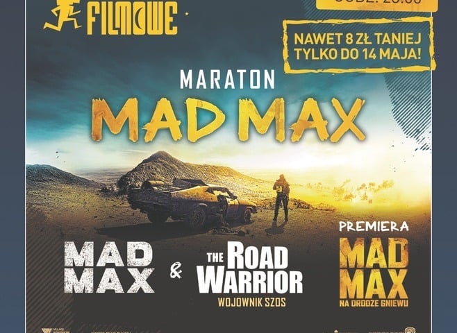 Podwójne zaproszenia na maraton Mad Max w Heliosie Magnolia