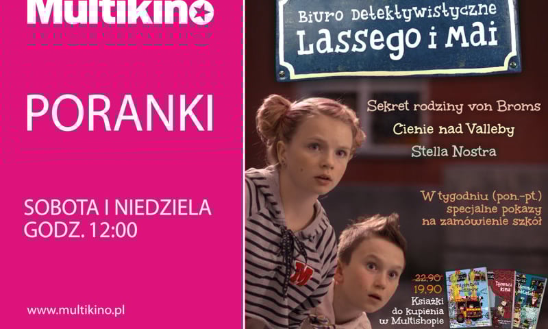 Bilety na „Poranki” do Multikina [ZAKOŃCZONY]