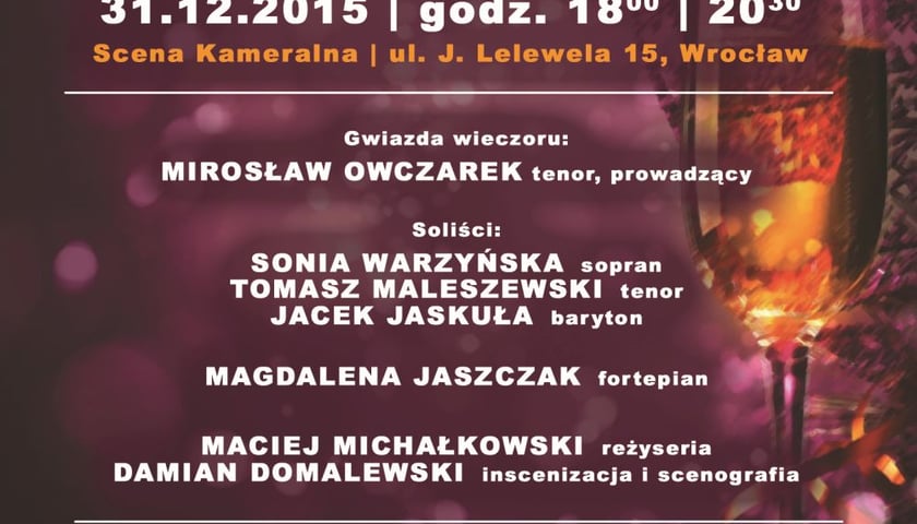 Podwójne zaproszenia na galę sylwestrową [ZAKOŃCZONY]