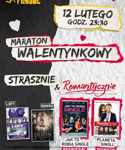 Maraton Walentynkowy w Heliosie Magnolia i Bielany [ZAKOŃCZONY]