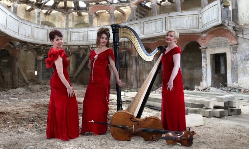 Płyty tria harfowego z romantycznymi hitami [ZAKOŃCZONY]