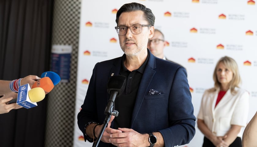 Robert Bednarski, dyrektor ds. SmartCity z Wydziału Promocji Miasta i Turystyki Urzędu Miejskiego Wrocławia