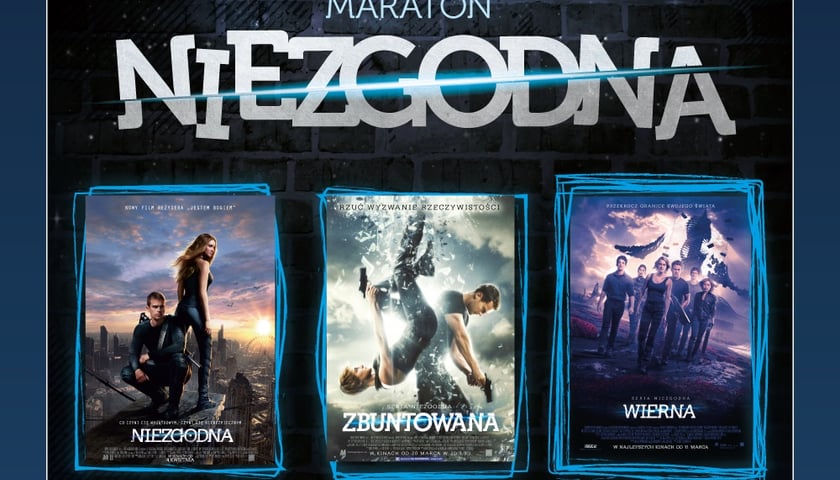 Podwójne zaproszenia na maraton „Niezgodnej” w Heliosie [ZAKOŃCZONY]