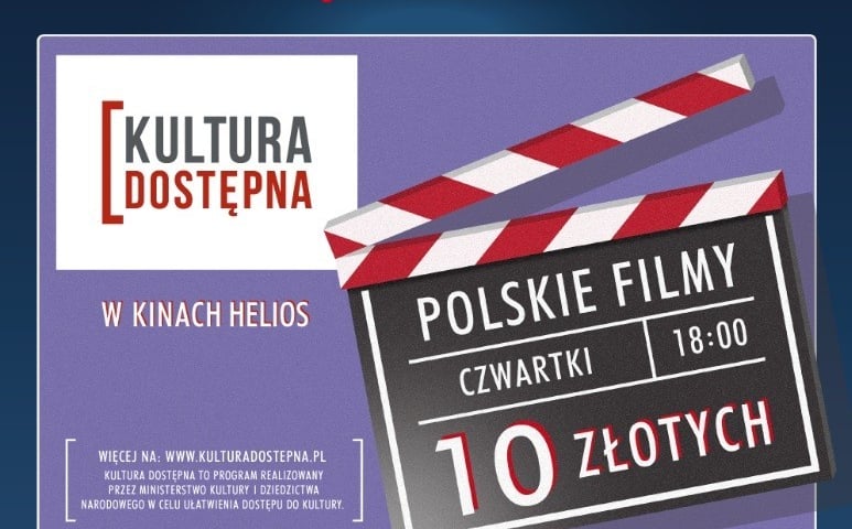 Zaproszenia na filmy z cyklu „Kultura Dostępna” [ZAKOŃCZONY]