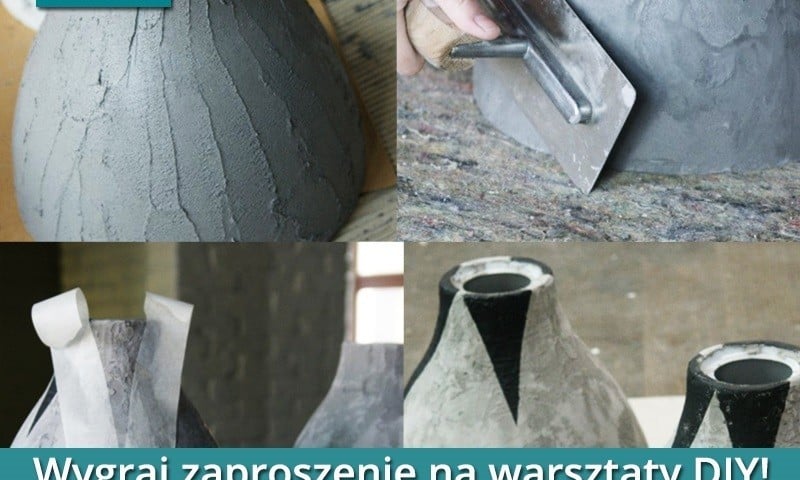 Zrób sobie betonową lampę - zaproszenie na warsztaty [ZAKOŃCZONY]