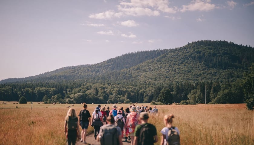 <p>Festiwal G&oacute;ry Literatury - warsztaty w ramach Latającego Uniwersytetu Ludowego, zdjęcie archiwalne.&nbsp;</p>