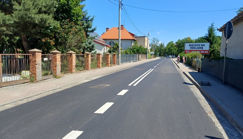 Ulica Żernicka na koniec remontu. Od soboty 30 maja wraca tu normalny ruch