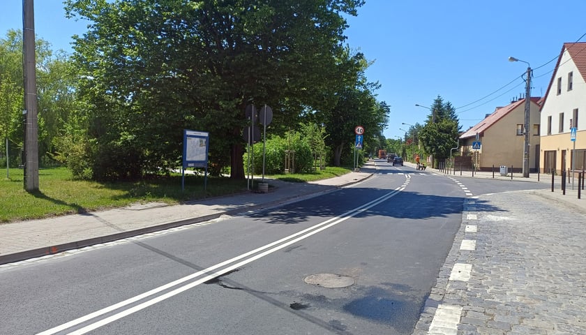 Ulica Żernicka na koniec remontu. Od soboty 30 maja wraca tu normalny ruch