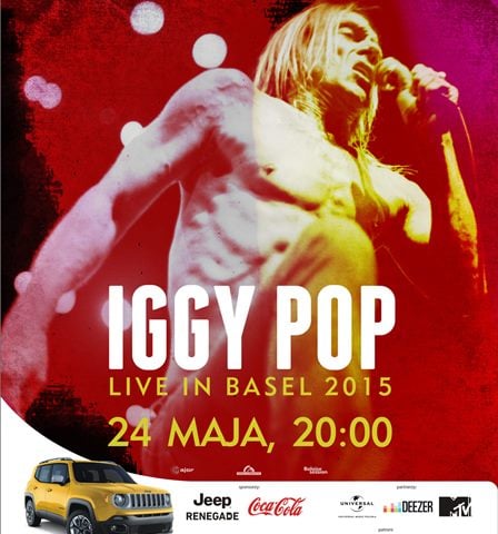 Iggy Pop na ekranie Multikina [ZAKOŃCZONY]