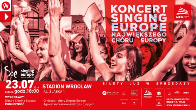 Wygraj zaproszenie na Singing Europe [ZAKOŃCZONY]