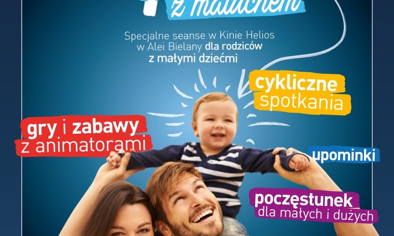 Zaproszenie na seans „Kina z maluchem” do Heliosa Bielany [ZAKOŃCZONY]