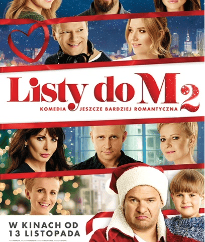Podwójne zaproszenie na film „Listy do M. 2” do Heliosa [ZAKOŃCZONY]