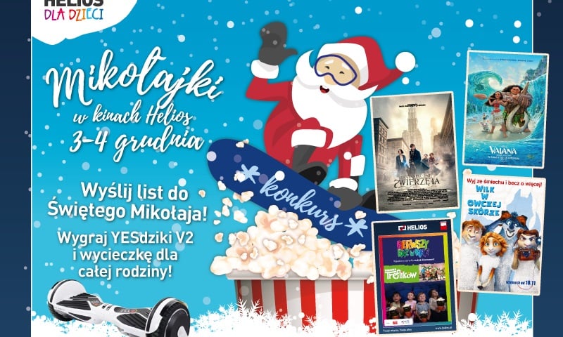 Podwójne zaproszenia na seans do Kina Helios [ZAKOŃCZONY]