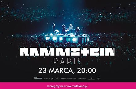 RAMMSTEIN: PARIS! 23 marca w Multikinie! Wygraj koszulkę!