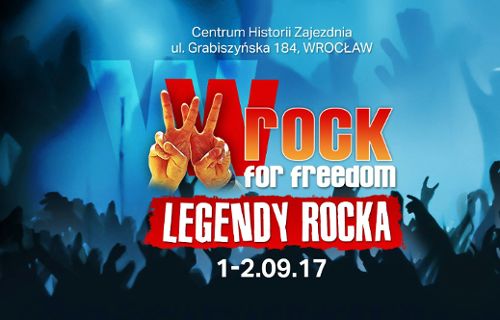 Zaproszenia na Festiwal wROCK for Freedom 2017 [ZAKOŃCZONY]