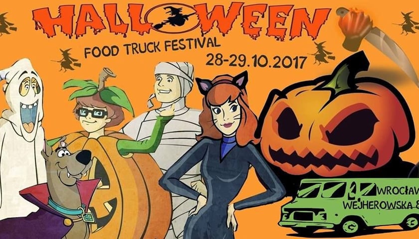 Halloweenowy Zlot Food Trucków – wygraj kupon [ZAKOŃCZONY]