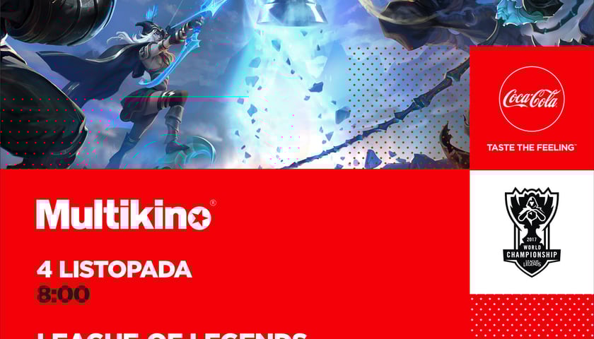 Zaproszenie na League Of Legends w Multikinie [ZAKOŃCZONY]