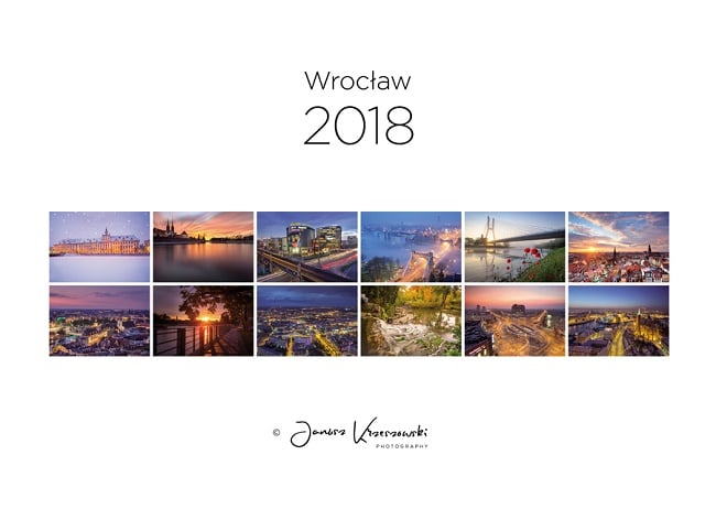 Autorski kalendarz na 2018 rok ze zdjęciami Wrocławia [ZAKOŃCZONY]
