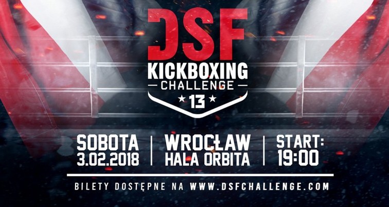 Wygrajcie bilety na DSF Kickboxing Challenge 13 w hali Orbita [ZAKOŃCZONY]